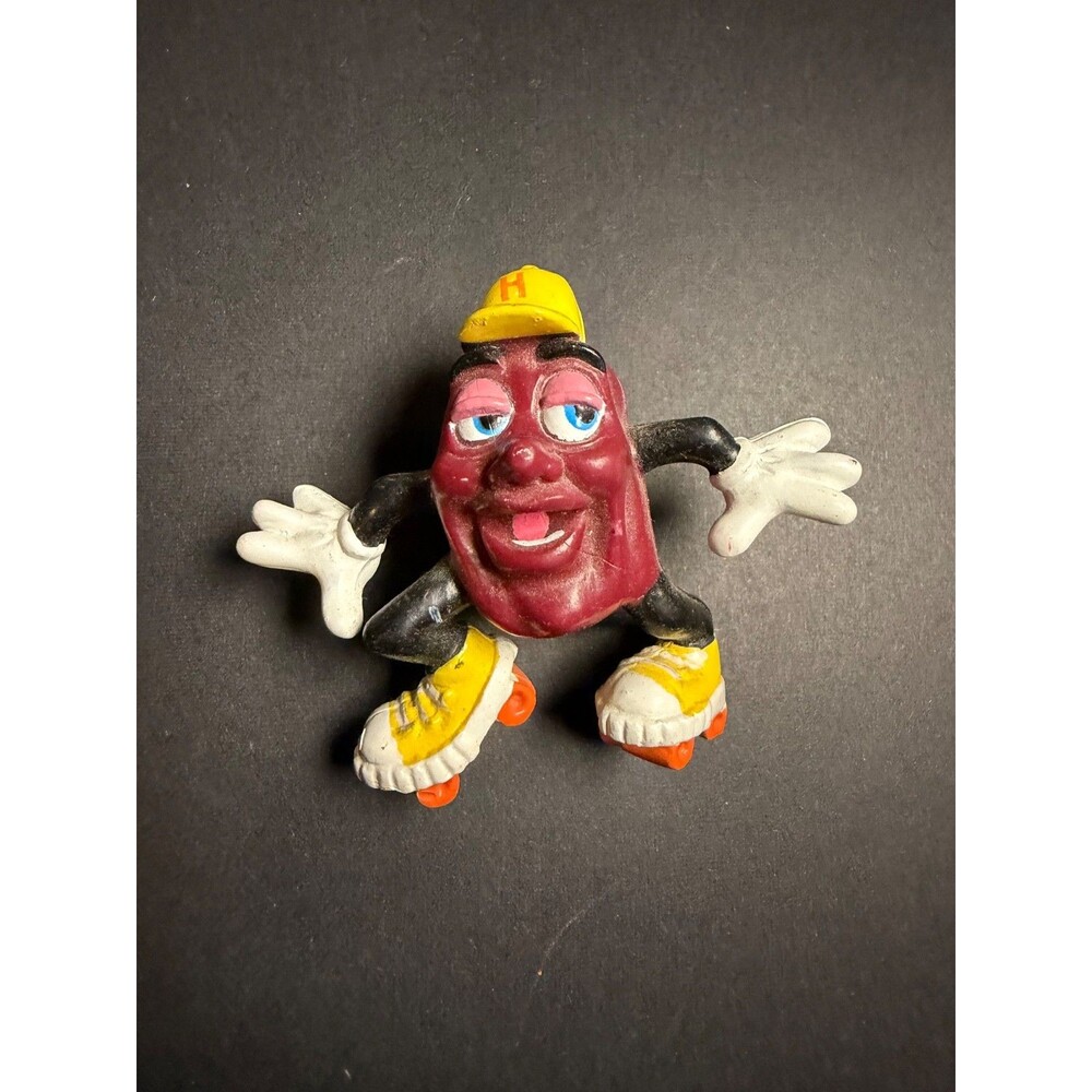 Vintage California Raisins Roller Skates Figure Applause 1988